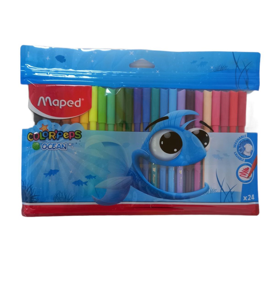 MARCADOR OCEAN MAPED 24UN UH