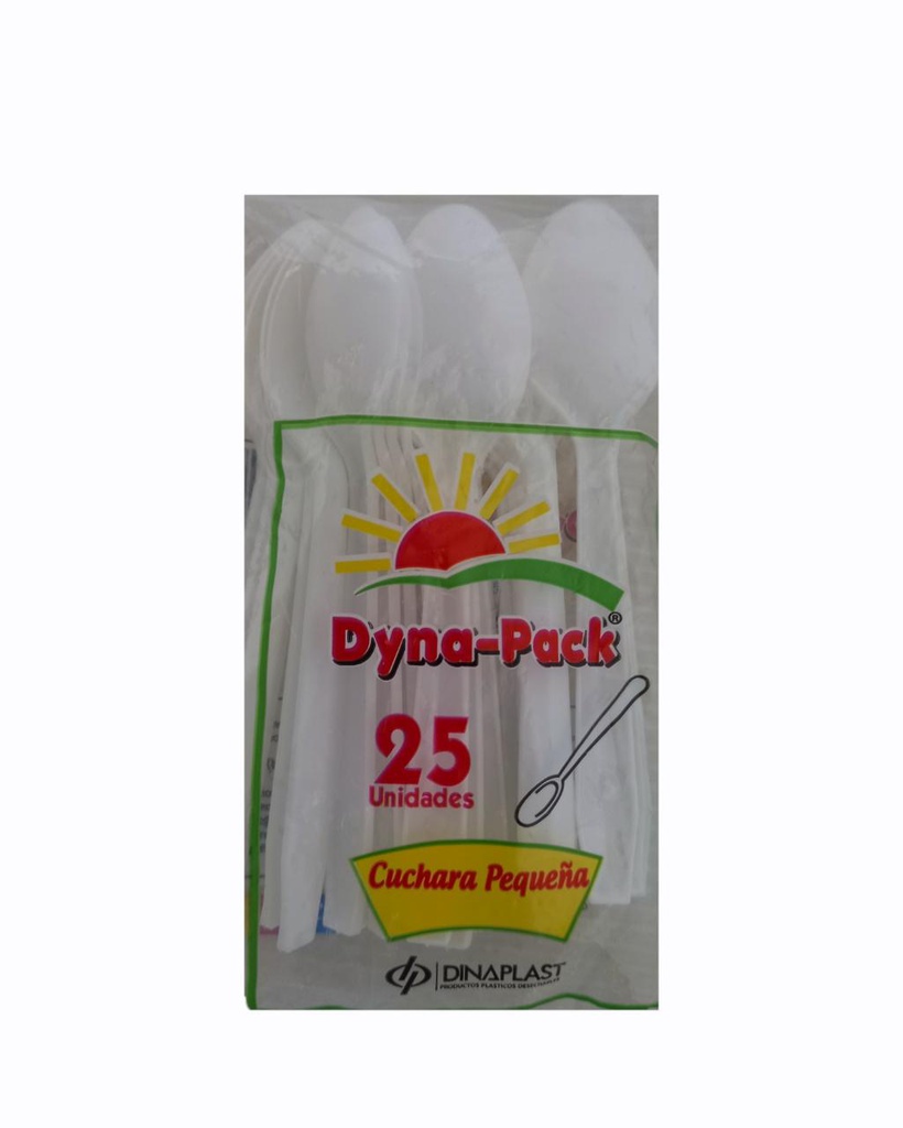 CUCHARA PEQUEÑA DYNA PACK 25UN