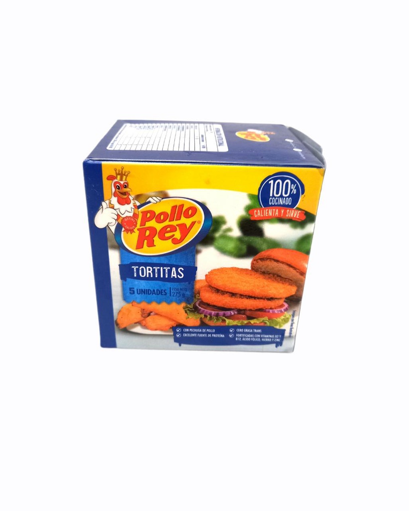 TORTITAS REY EMPANIZADOS DE PECHUGAS