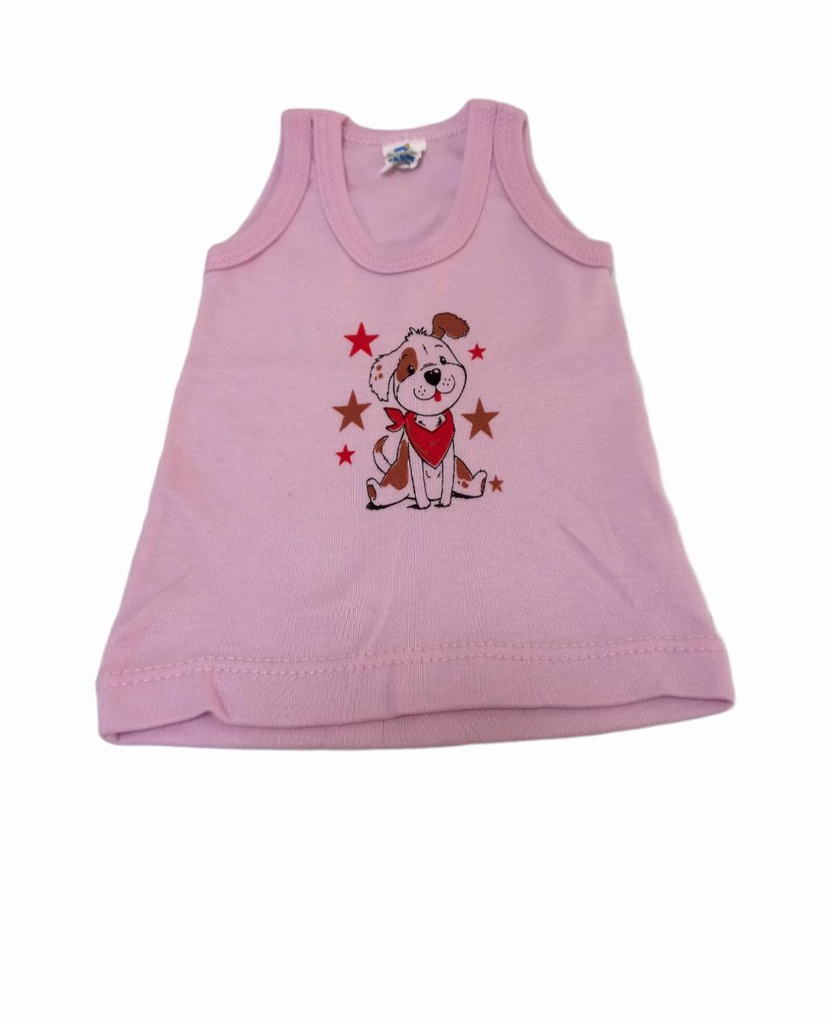 CAMISETA JADER S/MANGAS 0-3 M
