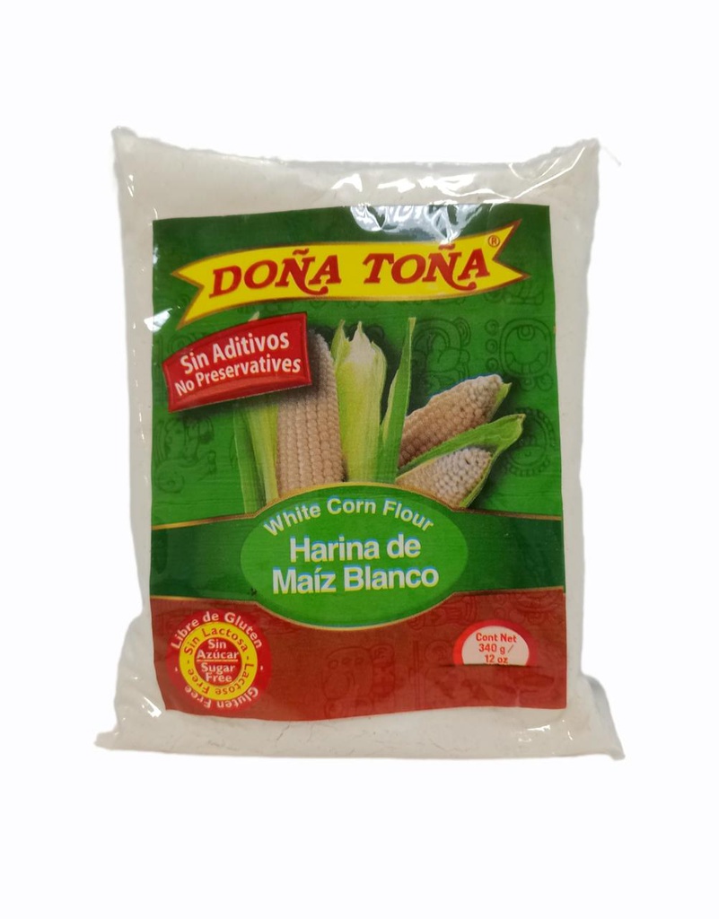 HARINA DE MAIZ BLANCO 340G