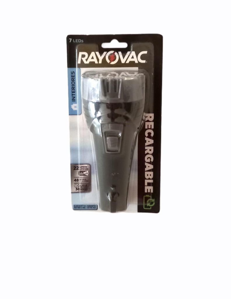 LINTERNA RECARGABLE RAYO VAC 1