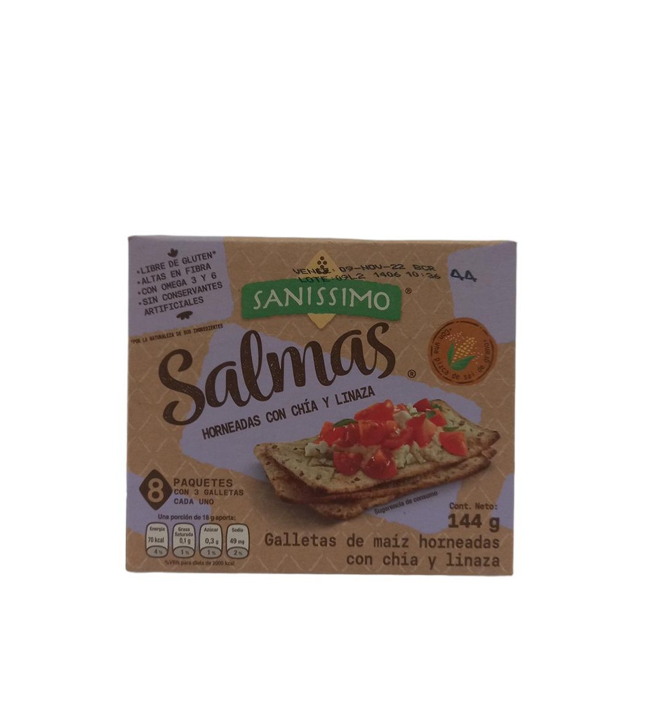 TOSTADAS SALMAS CHIA Y LINAZA 