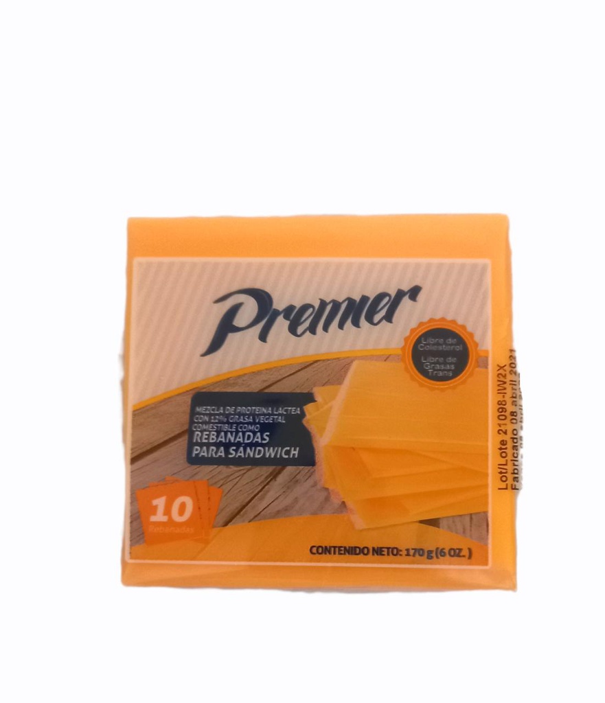 QUESO PREMIER 170 G 10 UDS
