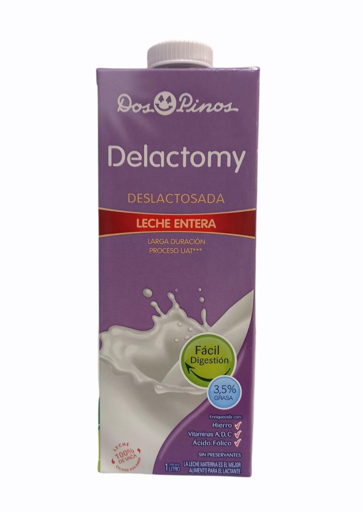LECHE EN CAJA DELACTOMY DESLACTOSADA D