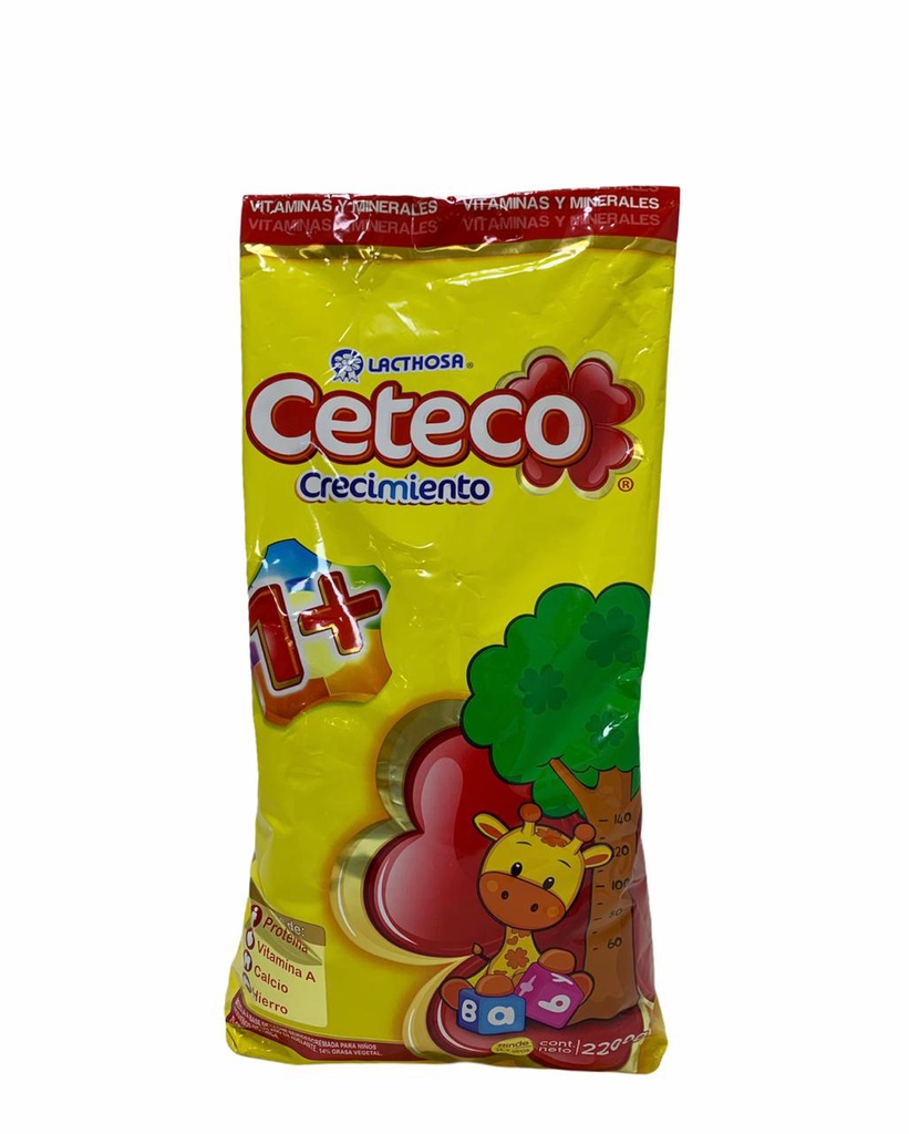 LECHE CETECO CREC 1+2200G BOLS