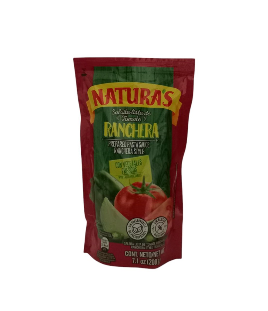 SALSITA LISTA NATURAS RANCHERA