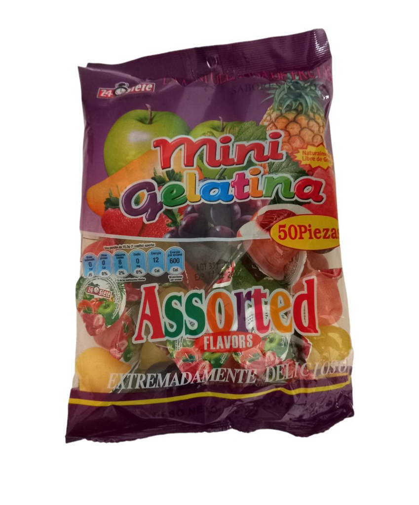 GELATINA BOLSA JELLY 50UNI