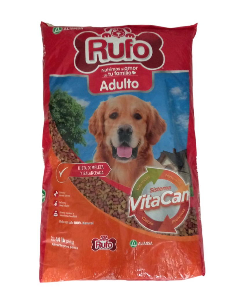 A- ALIMENTO RUFO ADULTO PESAD 
