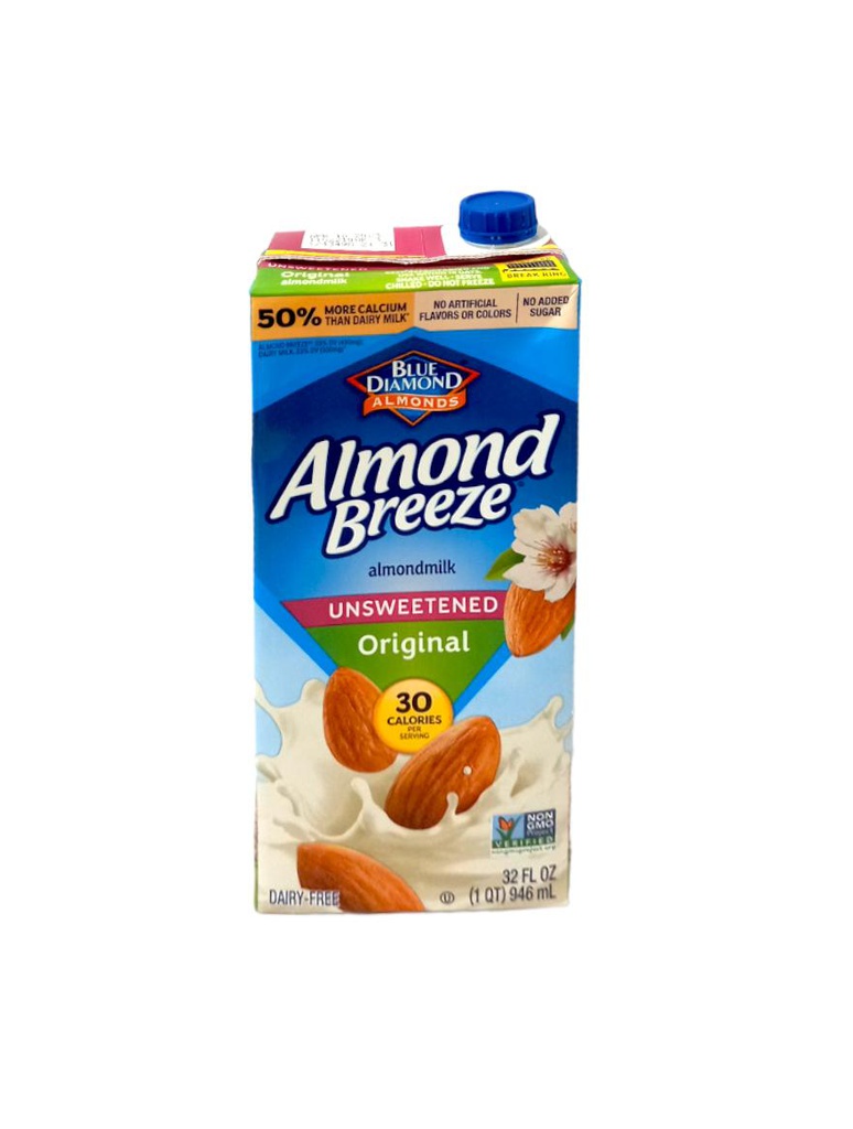 LECHE EN CAJA ALMENDRAS 946 ML BLUE D