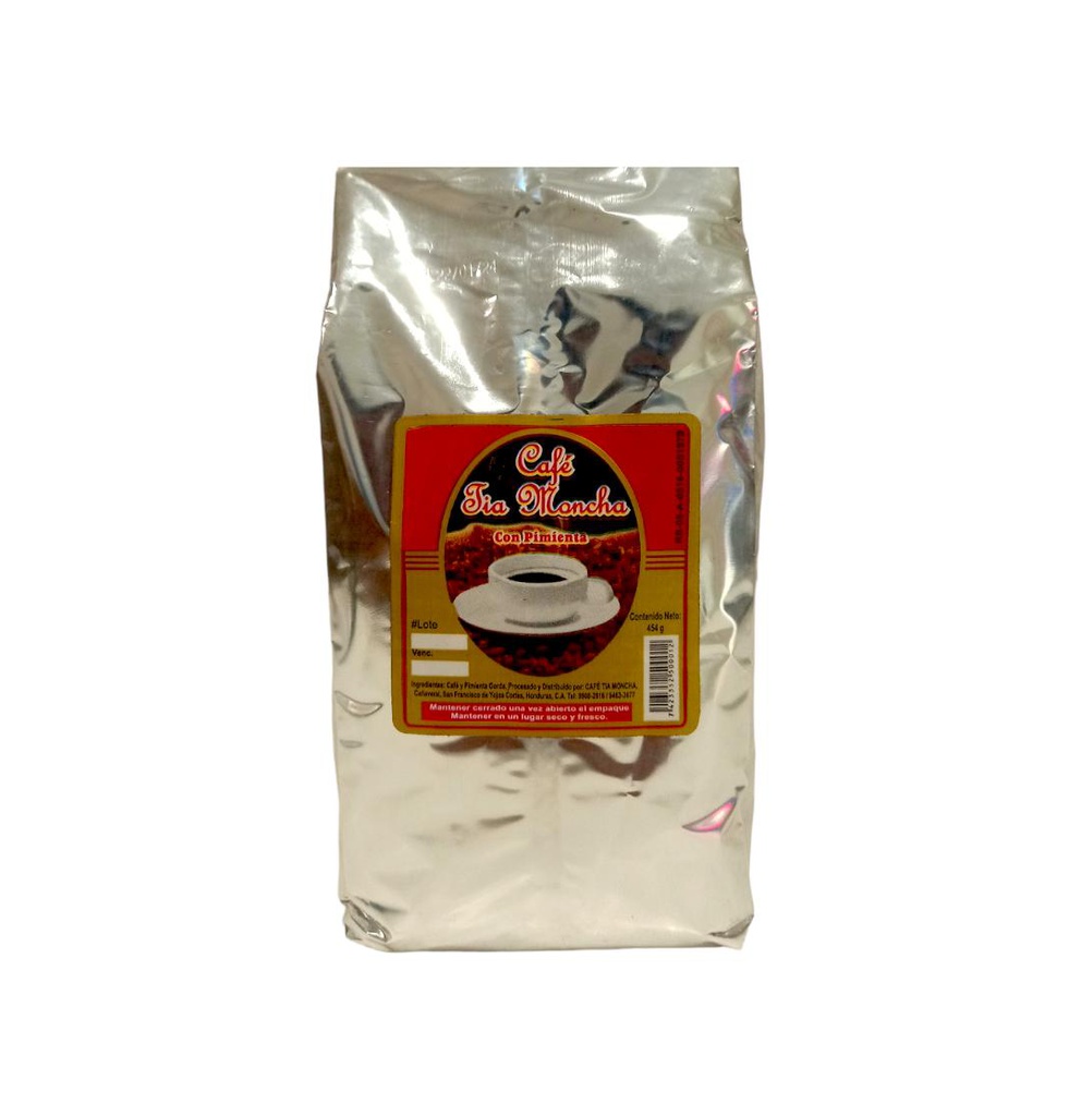 CAFE C/PIMIENTA TIA MONCHA 1LB