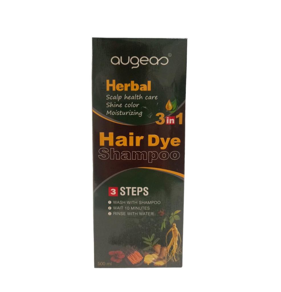 SHAMPOO AUGEO NEGRO 500ML