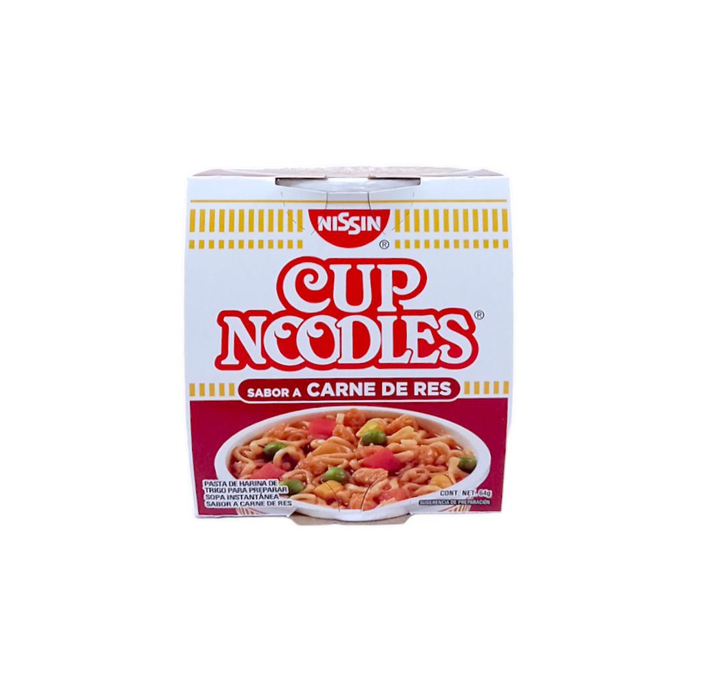 SOPA NISSIN CARNE DE RES