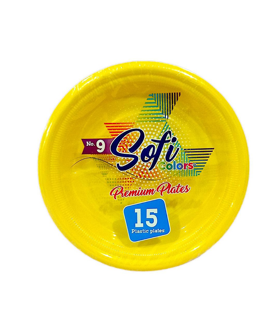 PLATO PLASTICO #09 SOFI COLORS