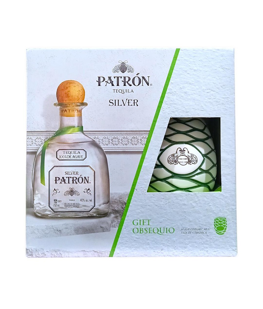 TEQUILA PATRON 750ML GIFT OBSE