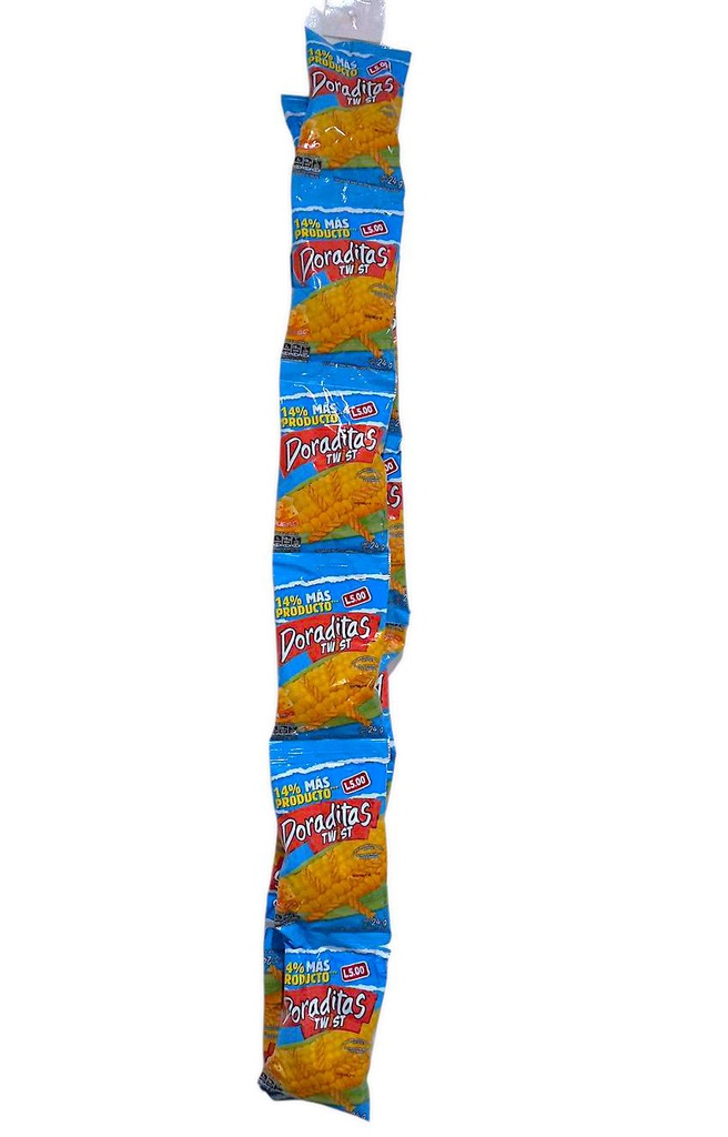 DORADITAS TWIST QUESO 24G