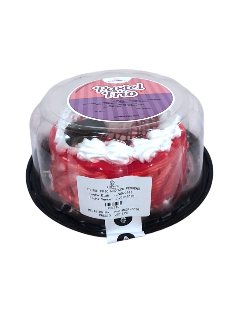 PASTEL FRIO FRESA NORMAL LA EXQUISITA
