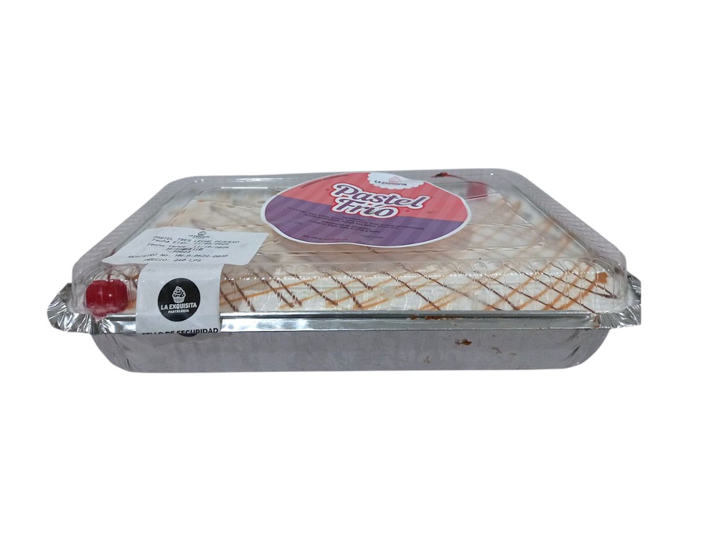 PASTEL TRES LECHES PEQUEÑO LA EXQUISITA