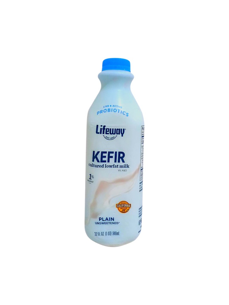 KEFIR PLAIN LOW FAT MILK 946ML