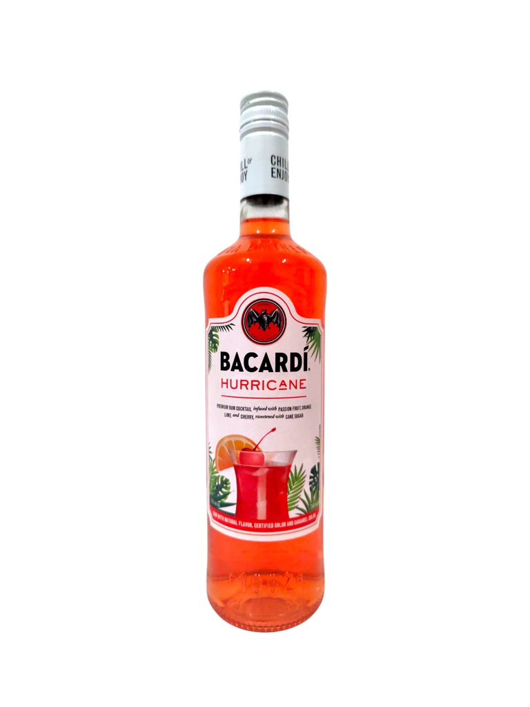 BACARDI HURRICANE 750ML