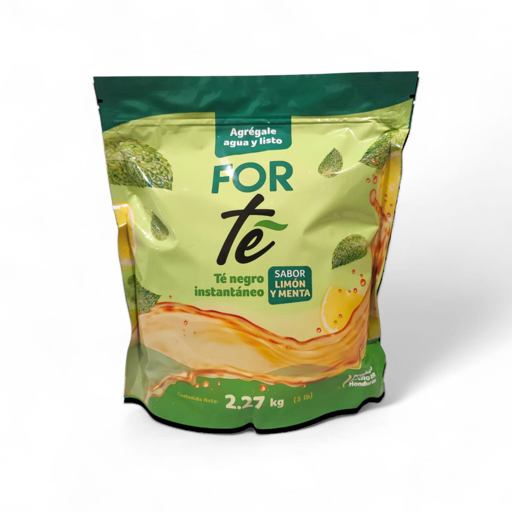 TE NEGRO FORTE LIMON MENTA 5LB