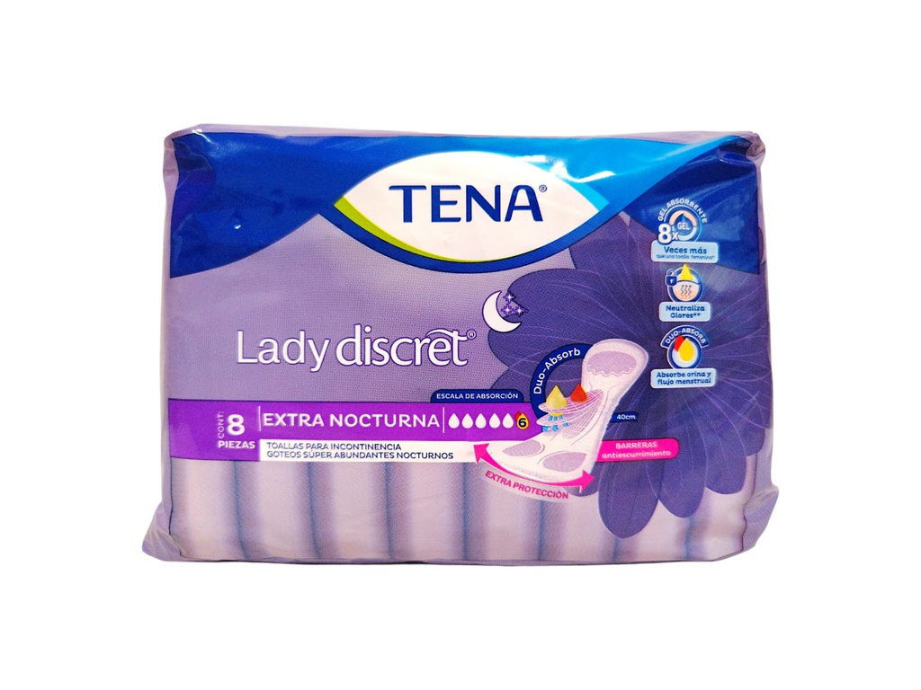 TOALLAS LADY NIGTH TENA