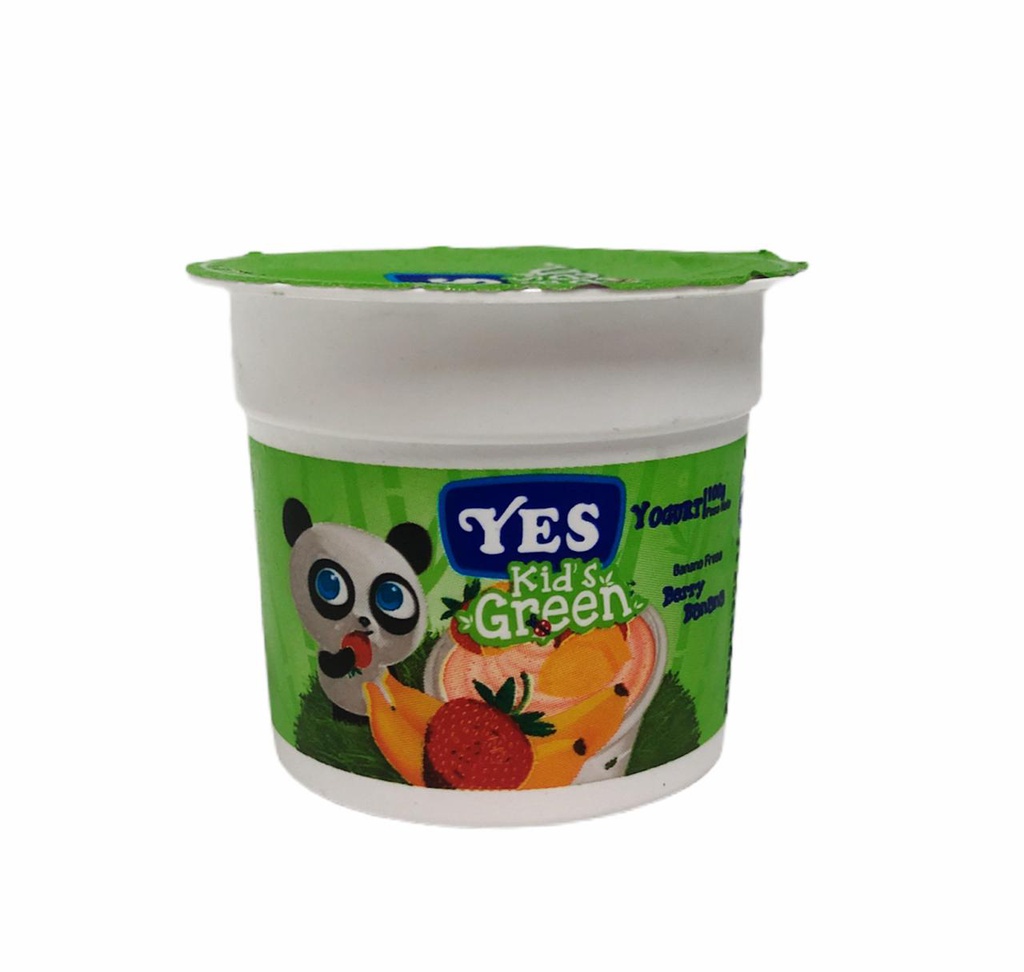 YOGURT YES KIDS GREEN BANANO F