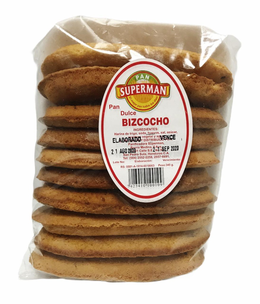 BIZCOCHO SUPERMAN 10 UNI