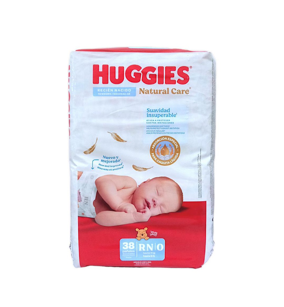 PAÑAL HUGGIES RECIEN NACIDO 40