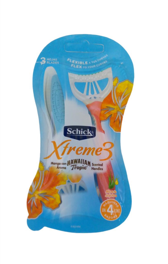 RASURADORA SCHICK XTREME ROSA 