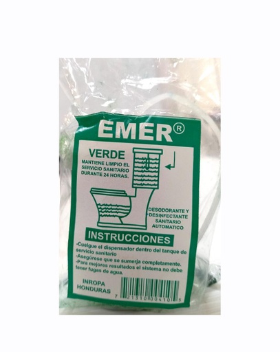 [721310004105] DESINFECTANTE EMER VASITO VERD