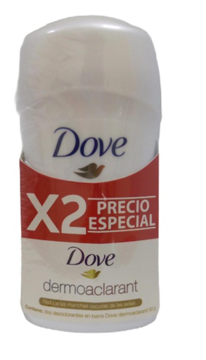 [7411000353240] DESODORANTE  DOVE DERMO A 50G+PRECIO
