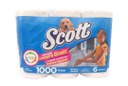 PAPEL  SCOTT MIL HOJAS 6 ROLLOS