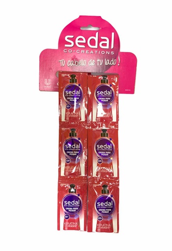 [7411000358634] CREMA SEDAL KERATINA 24UNI 9ML