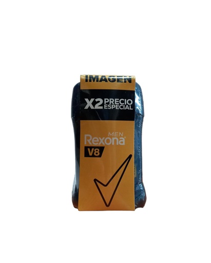 [7702006914963] 2 PACK DEO REXONA V8 50GR C/U