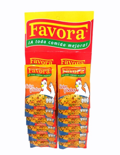 [759094021100] SAZONADOR FAVORA COLOR Y SABOR