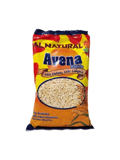 [602088000233] AVENA RAPIDA AL NATURAL 400 GR