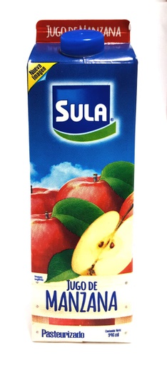 [7421000823254] JUGO MANZANA SULA 1 LT 
