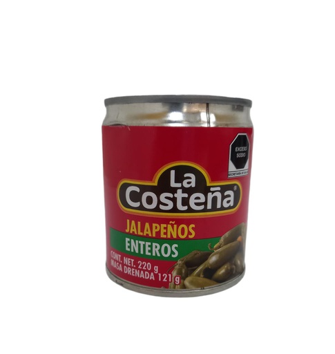 [7501017005000] CHILE JALAPEÑO LA COSTEÑA 220G