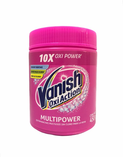 [7501058784353] VANISH PODER O2  POLVO 450 G