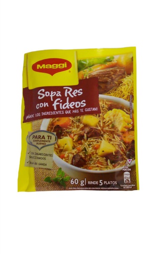 [088169428903] SOPA DE RES CON FIDEOS MAGGI 6