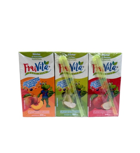 [1740100150807] NECTAR FRUVITA 6 PACK 200ML 