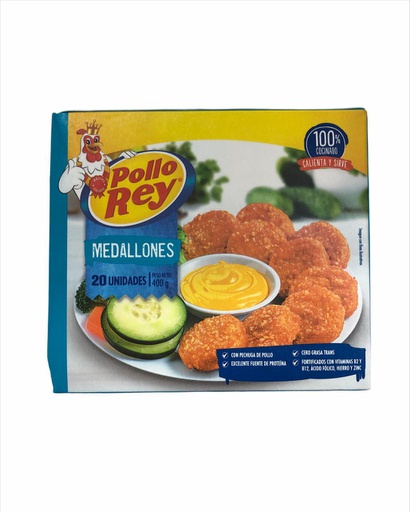 [7401004621926] MEDALLONES DE POLLO EMPANIZADO NORTEÑO
