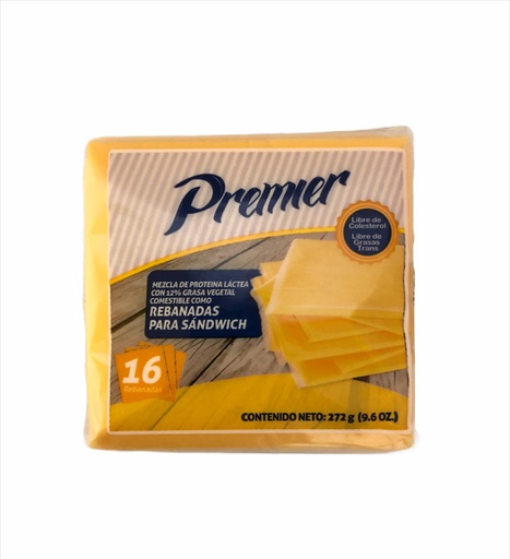 [7421000903093] QUESO PREMIER 272 GR 16 UDS