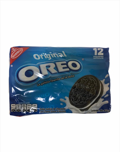 [7622201383572] GALLETA OREO REGULAR PAQ 432GR