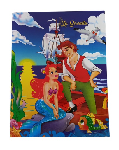 [7426500819097] LIBRO ACTIVIDADES LA SIRENITA