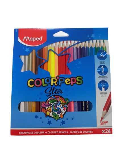 [3154141832246] LAPICES COLOR PEPS 24 LGO MAPE