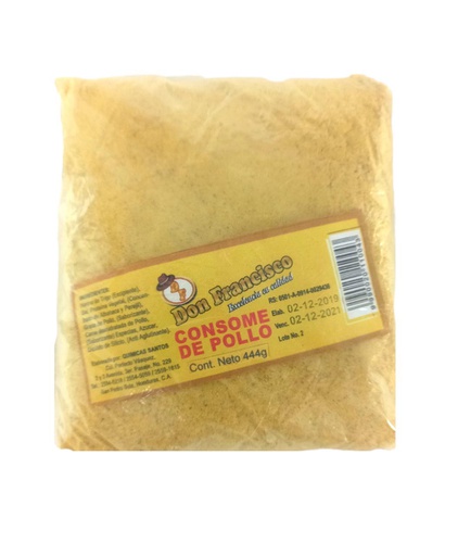 [9990020110043] CONSOME POLLO D FRANCISCO 444G
