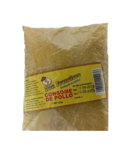 [9990020110036] CONSOME POLLO D FRANCISCO 222G