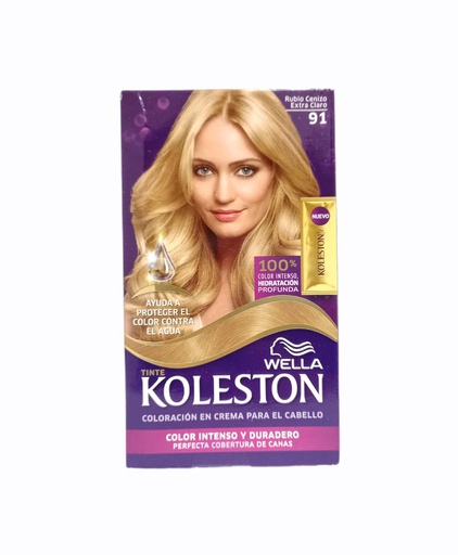 [3614225108969] TINTE KOLESTON RUBIO CENIZO EXTRA CLARO #91